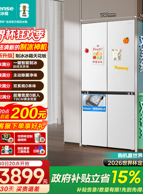 [大薄荷2.0]海信508十字制冰冰箱