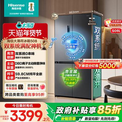 满配神机海信508冰箱双系统平嵌