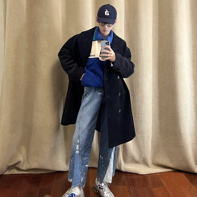 FOGXXVINTAGE微喇叭牛仔裤水洗