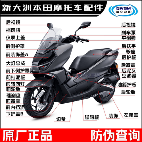新大洲本田NS150GX外壳外观护板