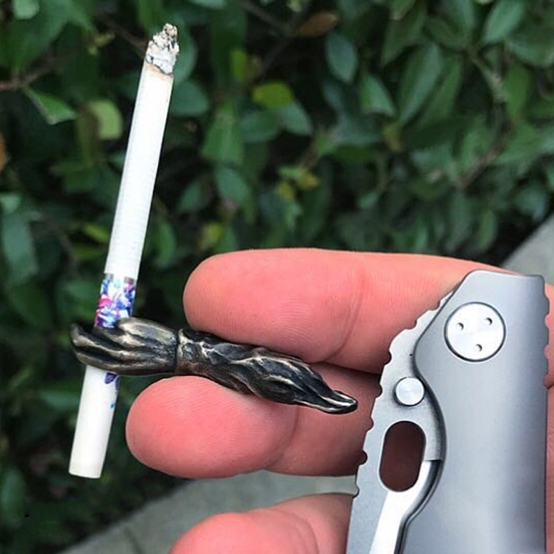 渡鸦原创纯银手工嬉皮士花童吊坠