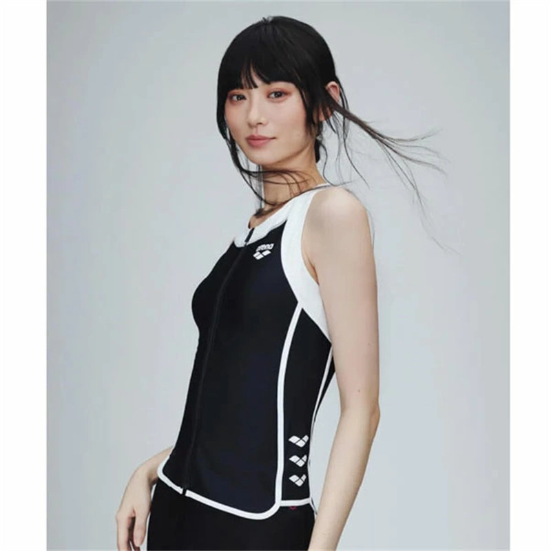 25年新日本正品代购Arena阿瑞娜练习休闲款持久抗氯女士分体泳衣