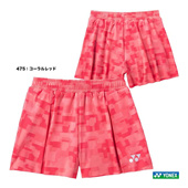 尤尼克斯YONEX2026年新女士羽毛球服短裤 代购 下装 速干日本正品