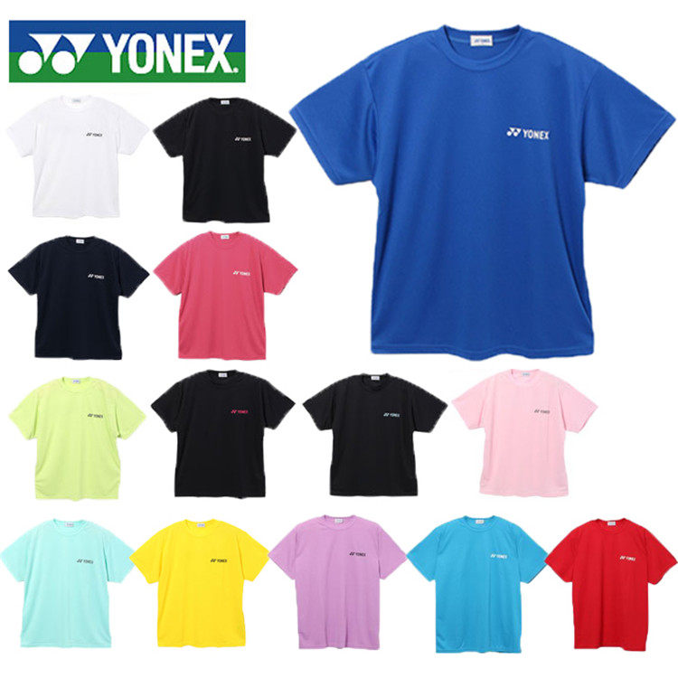 日本正品Yonex/尤尼克斯羽毛球服网球服T恤 短袖男女通用限量T恤
