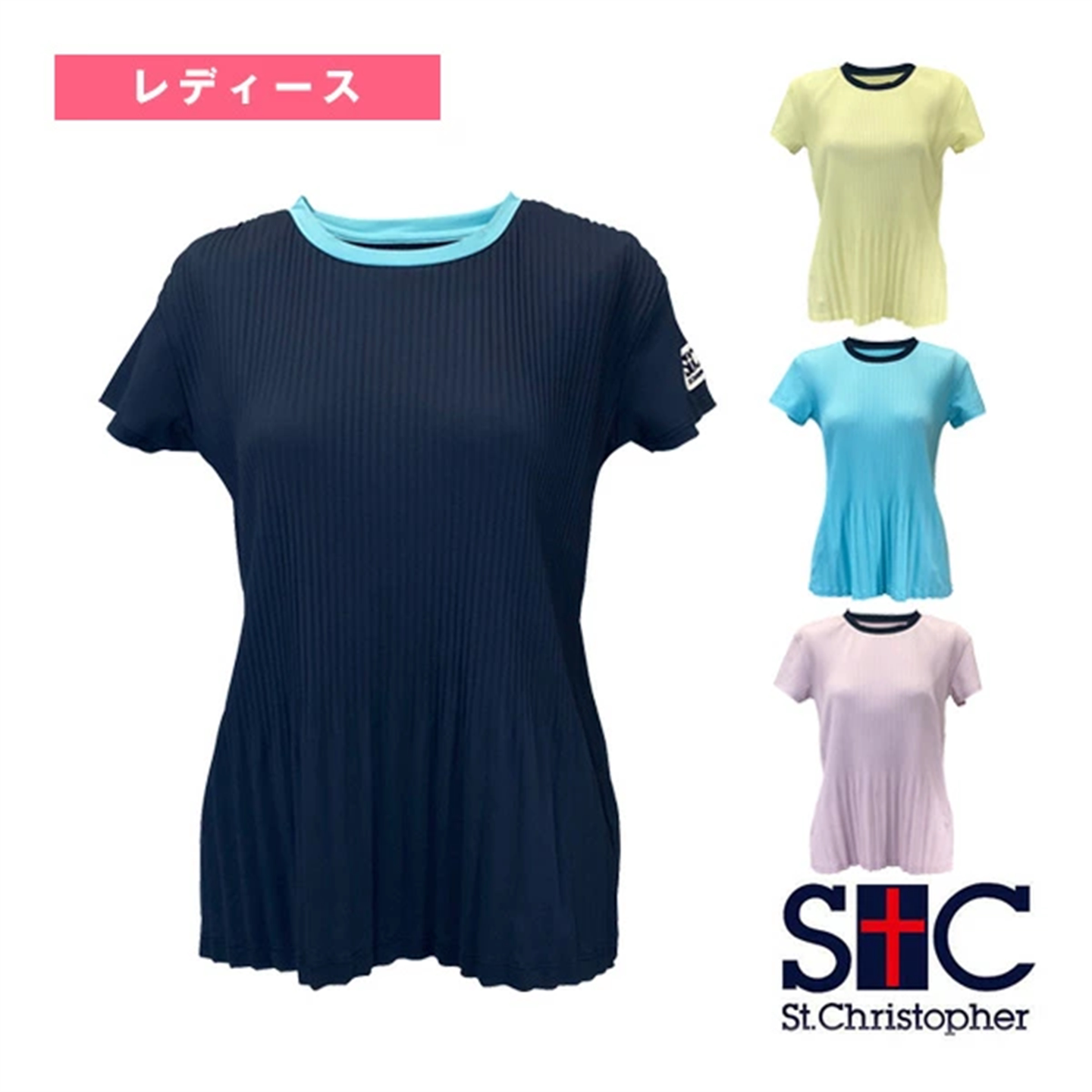 2026夏新款秋冬新STC羽毛球服短袖T恤运动速干衣女士日本正品代购