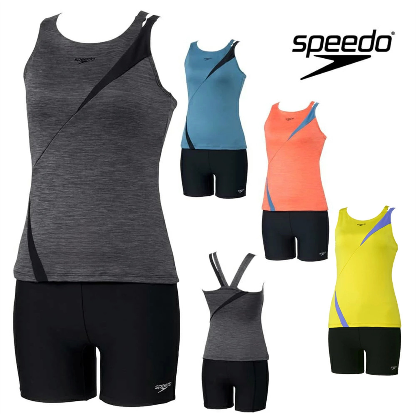 2026年秋冬新Speedo速比涛女士泳衣分体休闲度假显瘦日本代购JP版