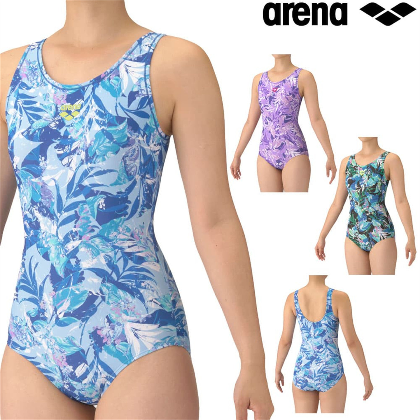 2025年秋冬新阿瑞娜女士泳衣休闲练习三角连体速干日本正品代购