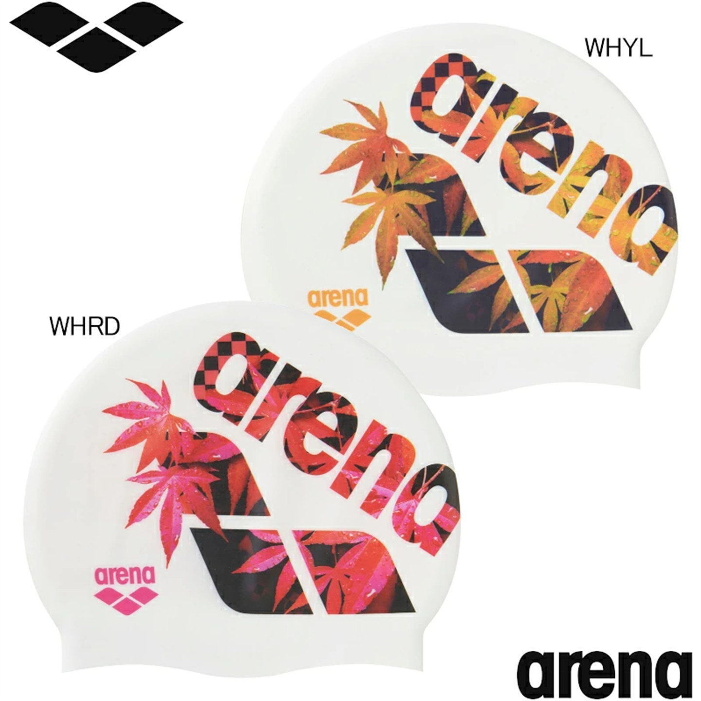 2026年秋新ARENA阿瑞娜硅胶游泳帽防水男女同款花色日本正品代购
