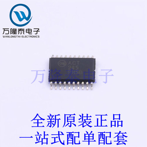 缓冲器/驱动器/收发器 74ACT245MTCX TSSOP-20 全新原装进口 贴片