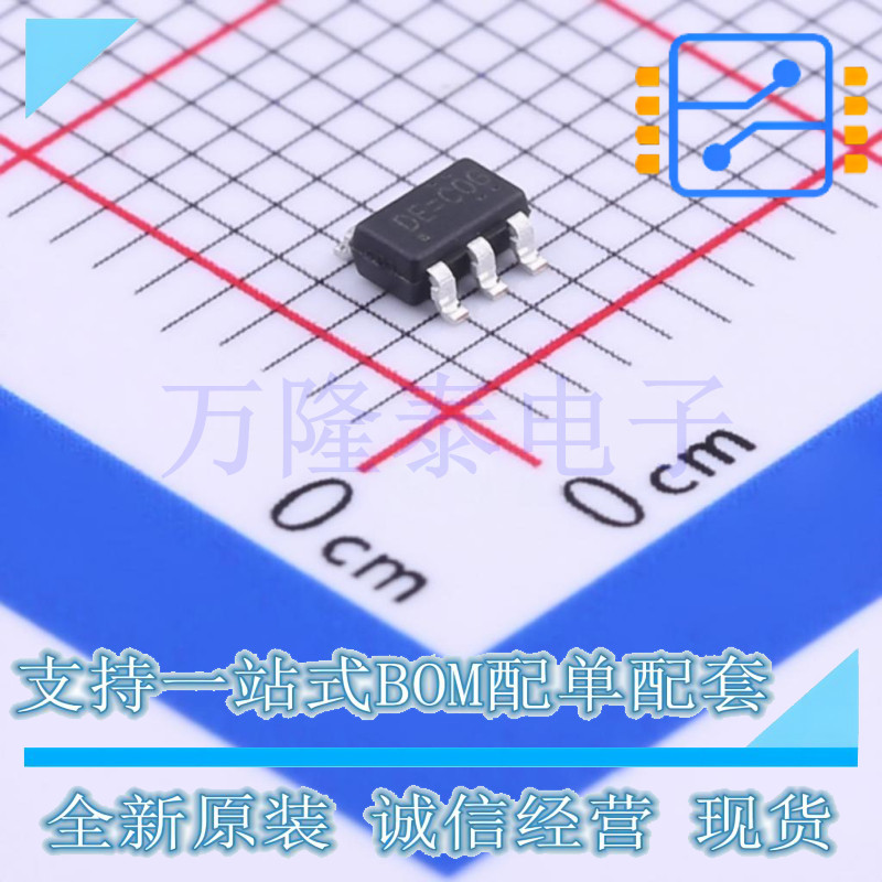 全新原装正品RT9193-33GB 丝印DE=*  SOT23-5 低压差线性稳压器 - 实物图