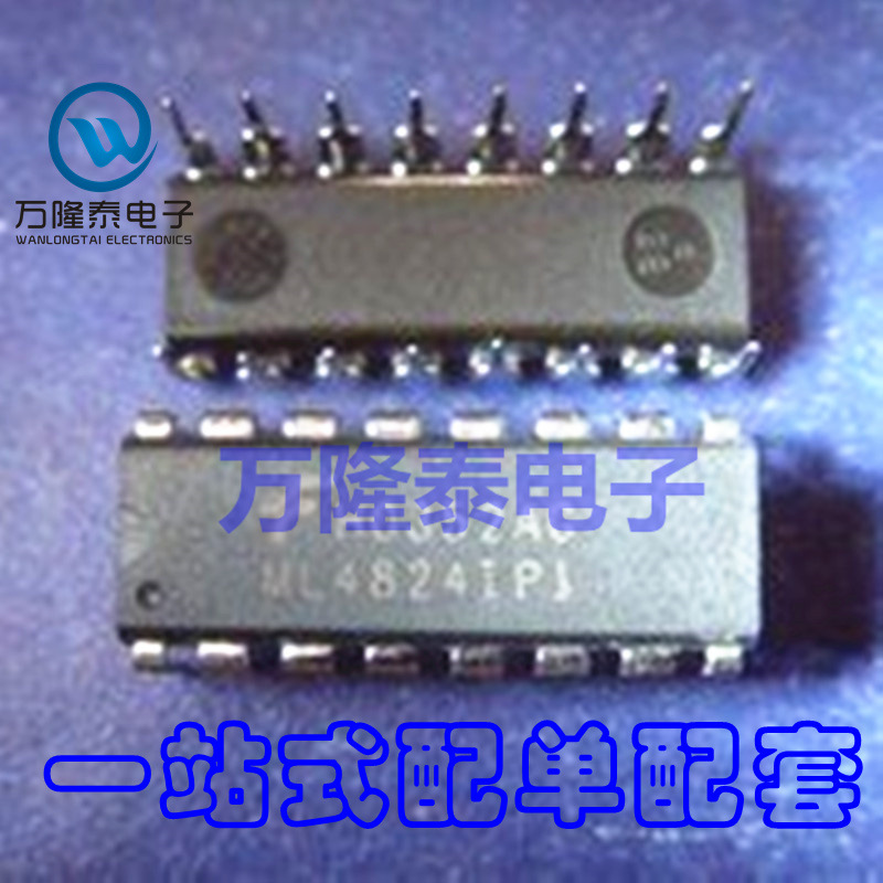 全新原装正品 ML4824IP1 ML4824CI 直插DIP-16液晶常用电源芯片IC