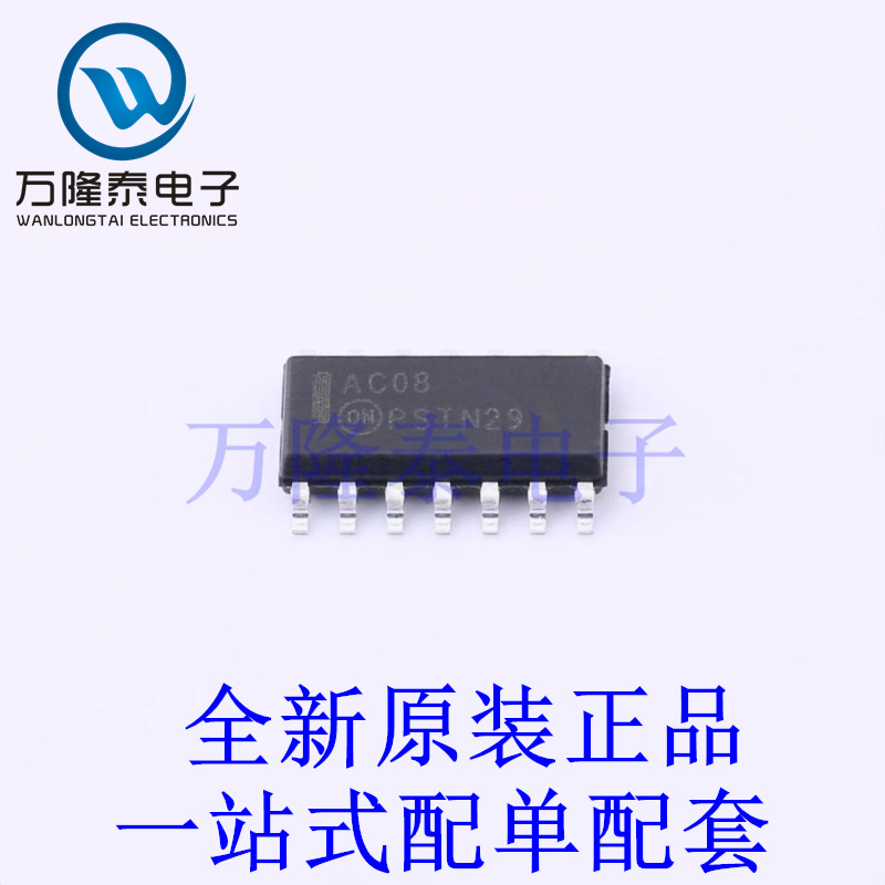 逻辑门 74AC08SC SOIC-14 全新原装进口 贴片现货