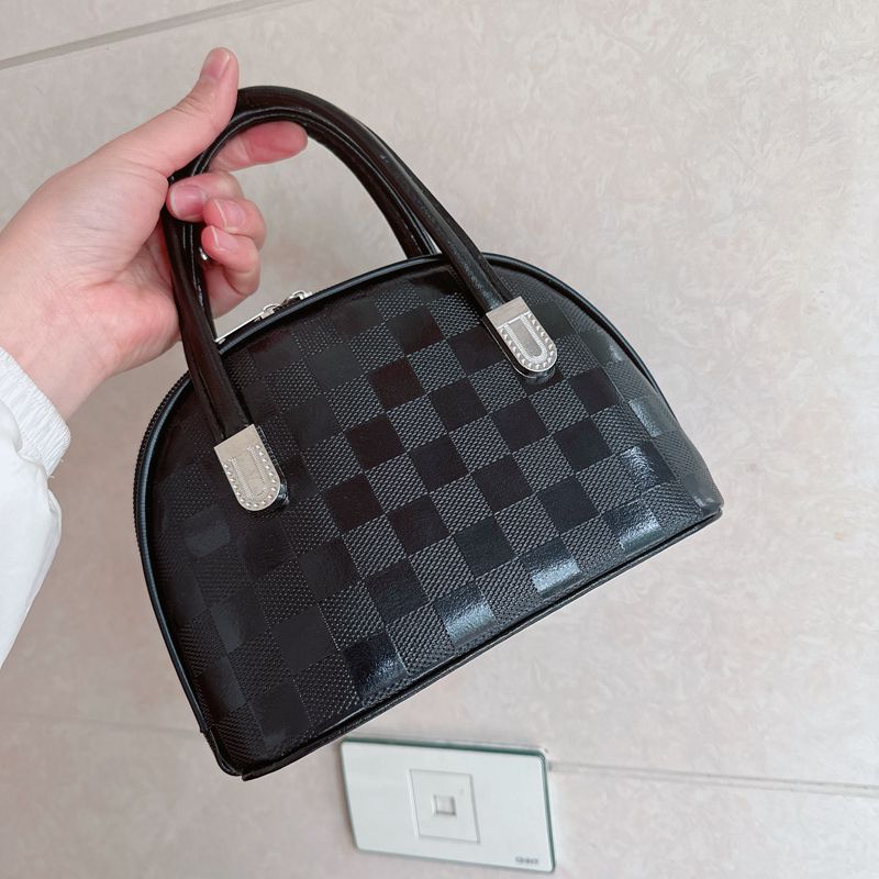 女包亮面包妈妈包手提包小拎包中老年人买菜包奶奶包迷你小包婆婆