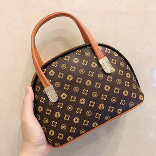 手提包女2021新款 老年人包奶奶包买菜包零钱包手拎包印花包小手包