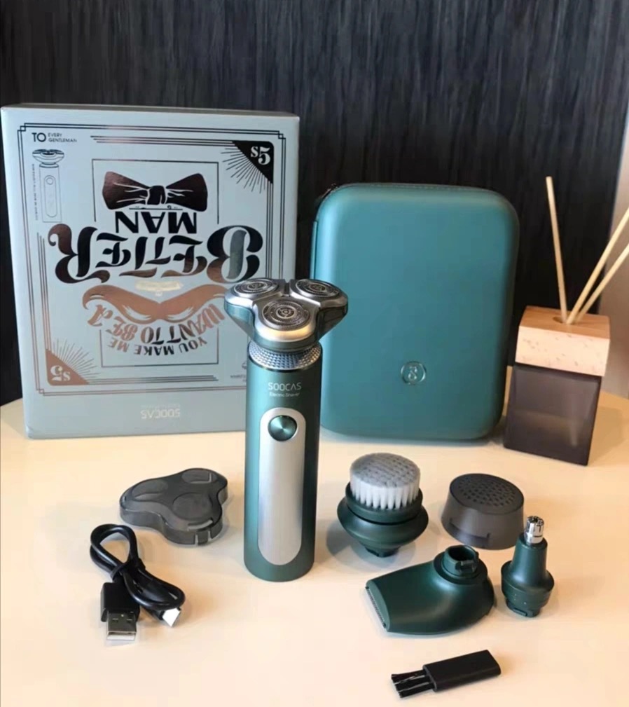 素士s5男智能全身水洗电s3剃须刀