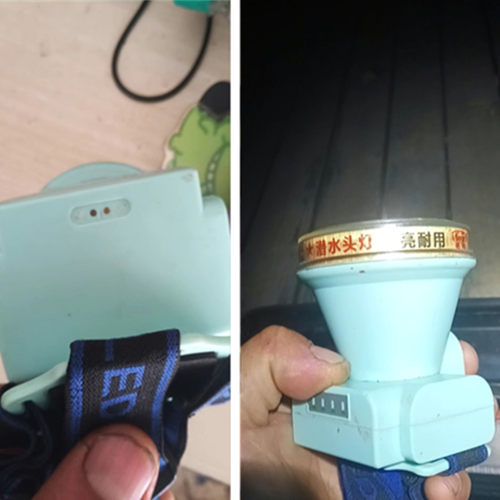 适用格玮GW8868潜水头灯手电筒磁吸充电线小触点2针电源线5V 1A