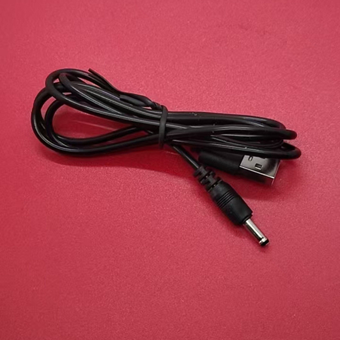 DC3.5充电线适用电动牙刷小风扇台灯音响玩具USB电源线1米延长线