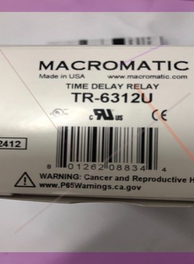 MACROMATIC时间继电器 TR-6312U