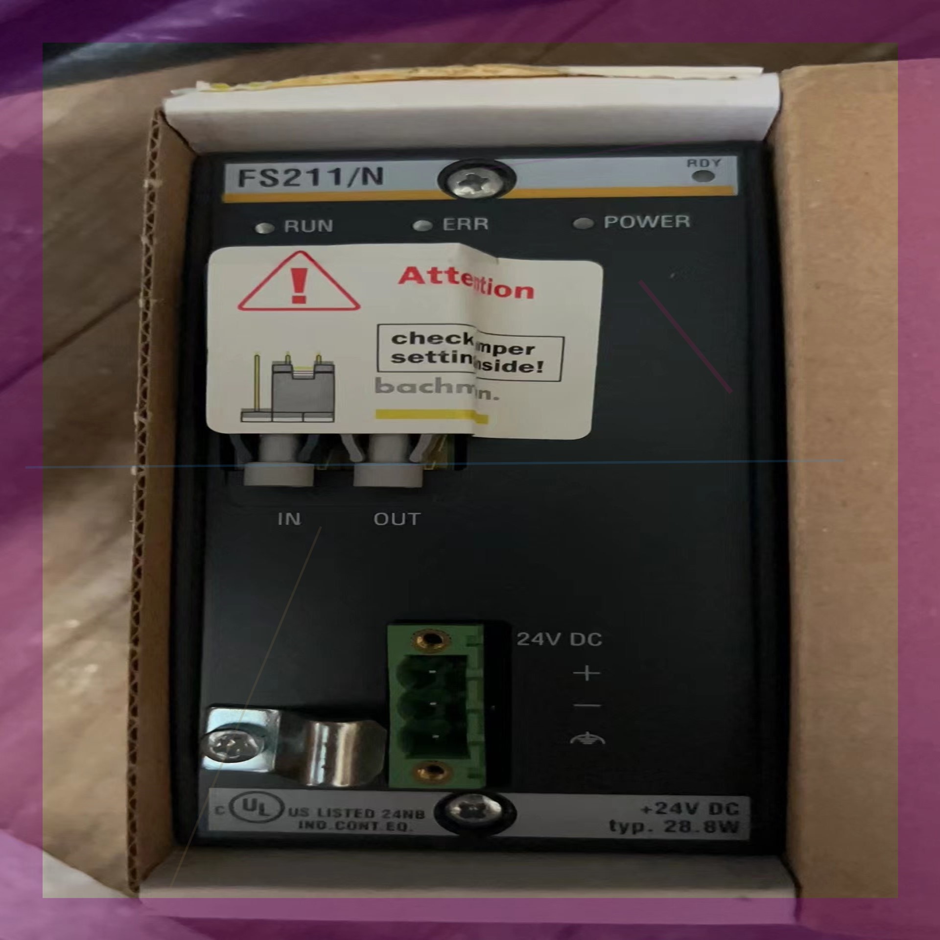 bachmann巴赫曼 FS211/N DIO232 FS211/N