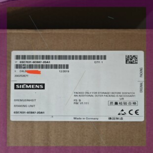 西门子6SE7031 2DA1驱动器 6EB87