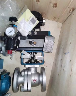 吴忠仪表 氮气切断阀   型号：G2070 DN40  按图号08S1066-03Y-03