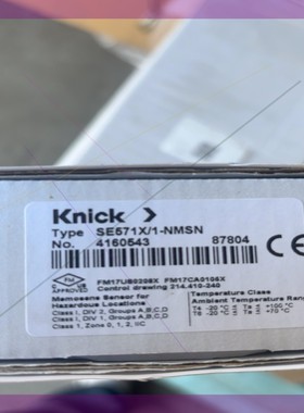 Knick科伲可 SE571X/1-NMSN 原装pH传感器