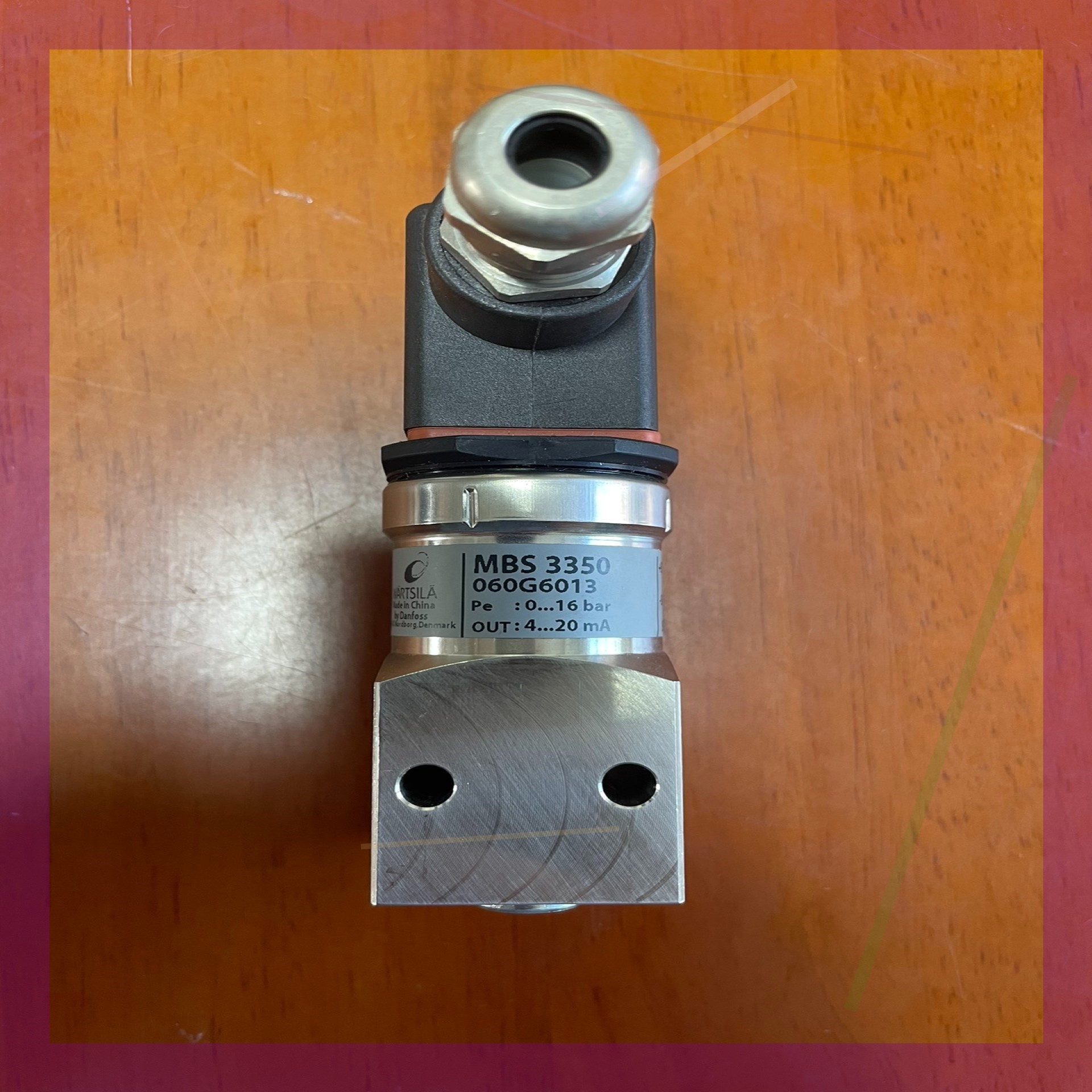 瓦锡兰WARTSILA 压力传感器MBS3350 060G6013