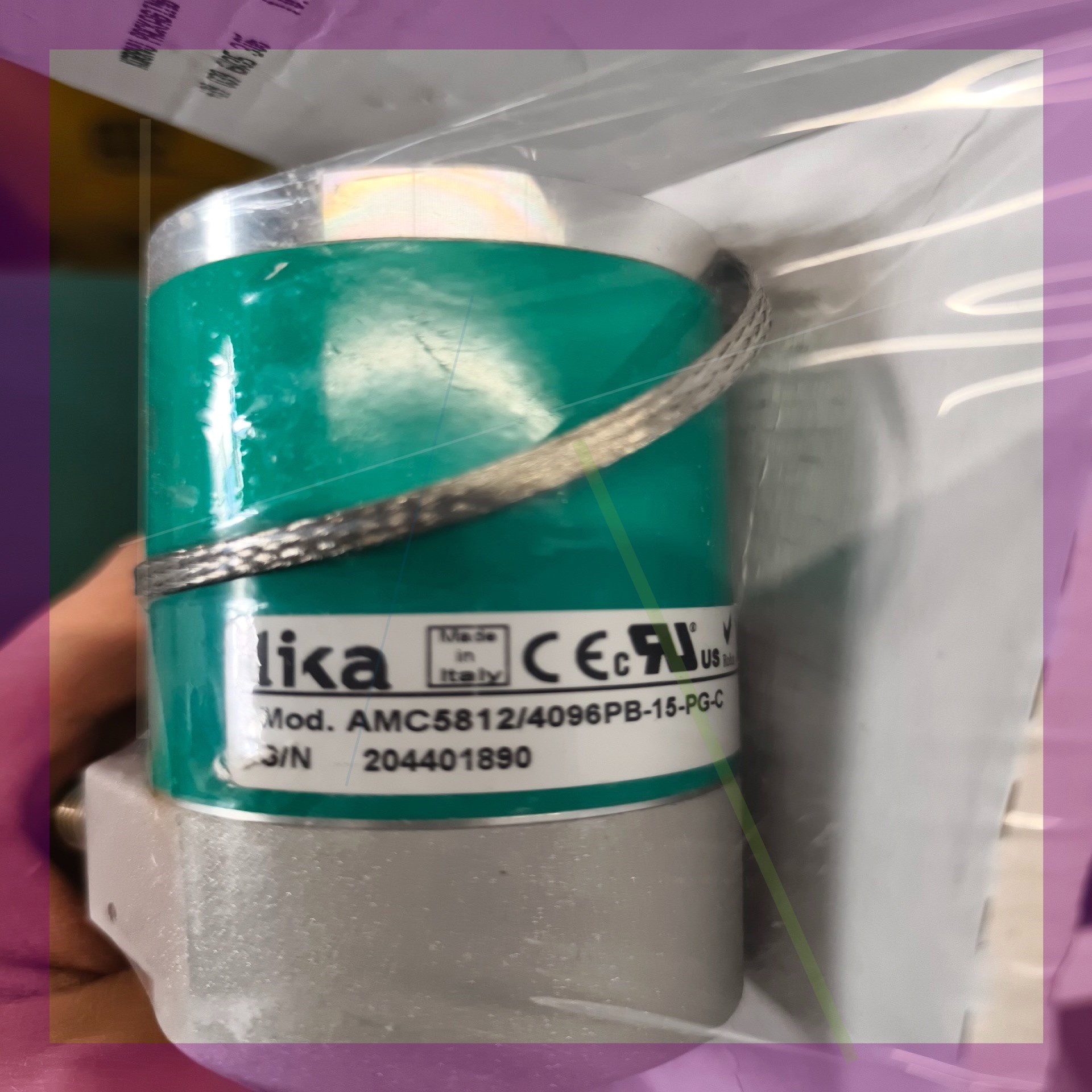 莱卡编码器AMC5812/4096PB-15-PG-C