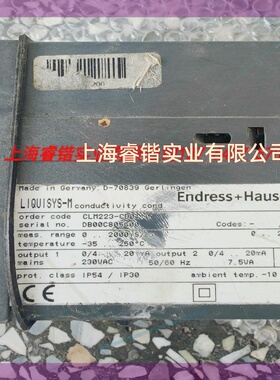 E+H CLM223-CD0110 恩德斯豪斯变送器 议价