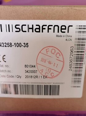 FN3258-100-35 夏弗纳SCHAFFNER