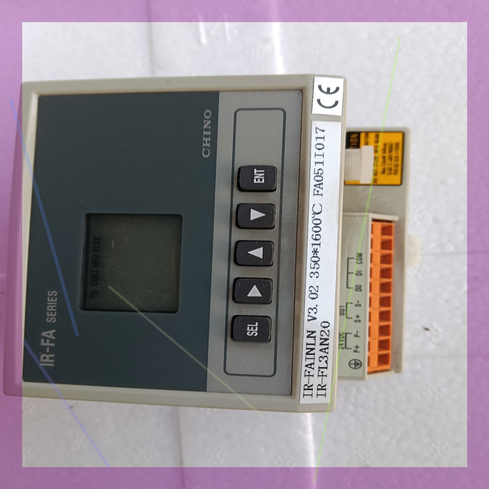 日本CHINO千野光纤式辐射温度仪测温仪IR-FA