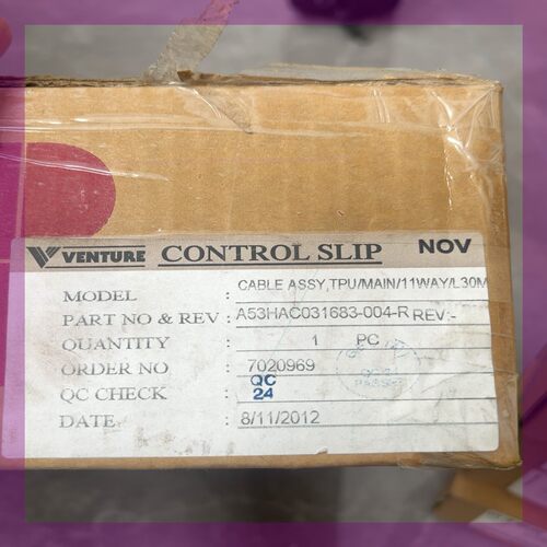 Venture品牌TPU主线11针30米线缆 A53HAC031683-004-R