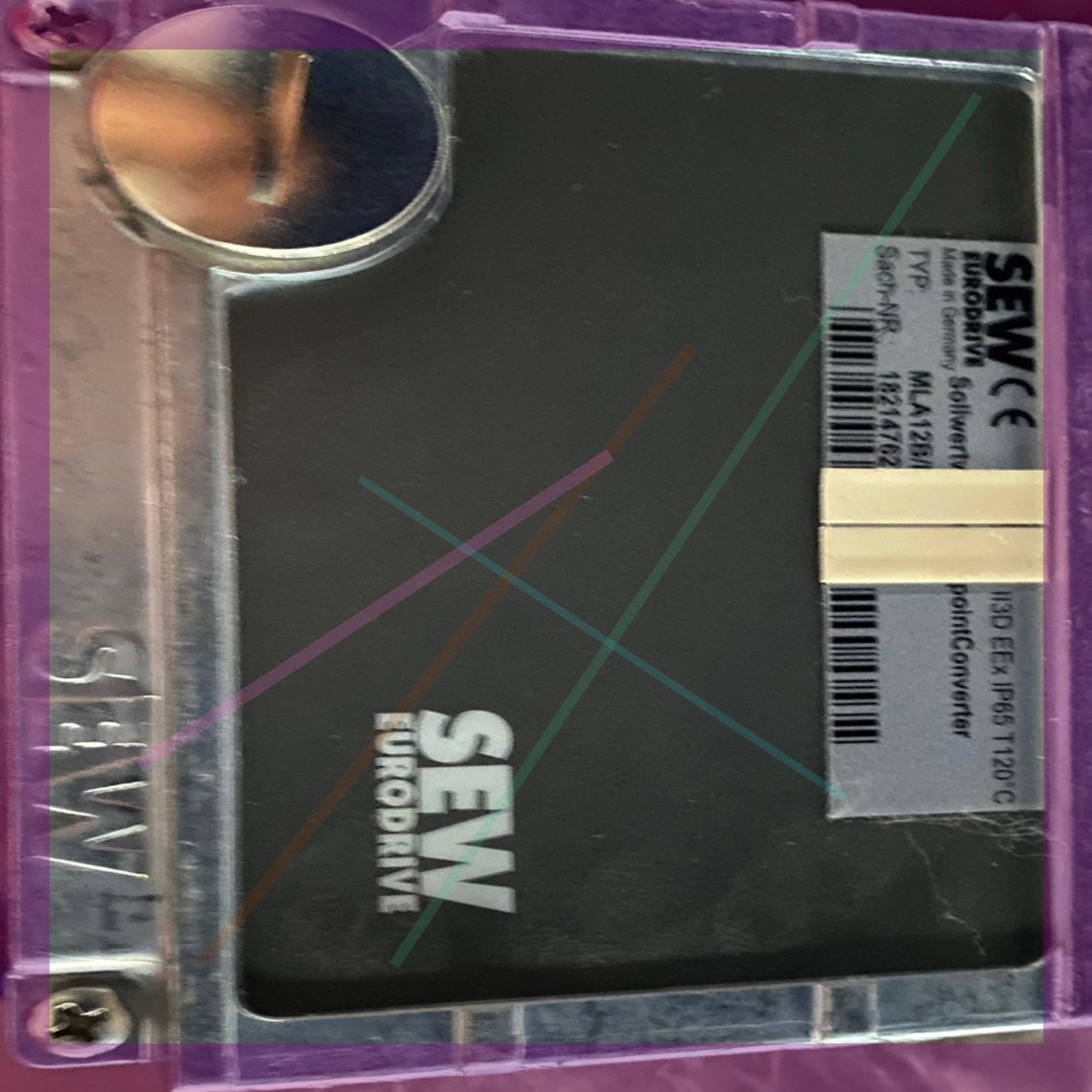 SEW变频器防爆数据转换器,全新未使用,型号MLA12B/I