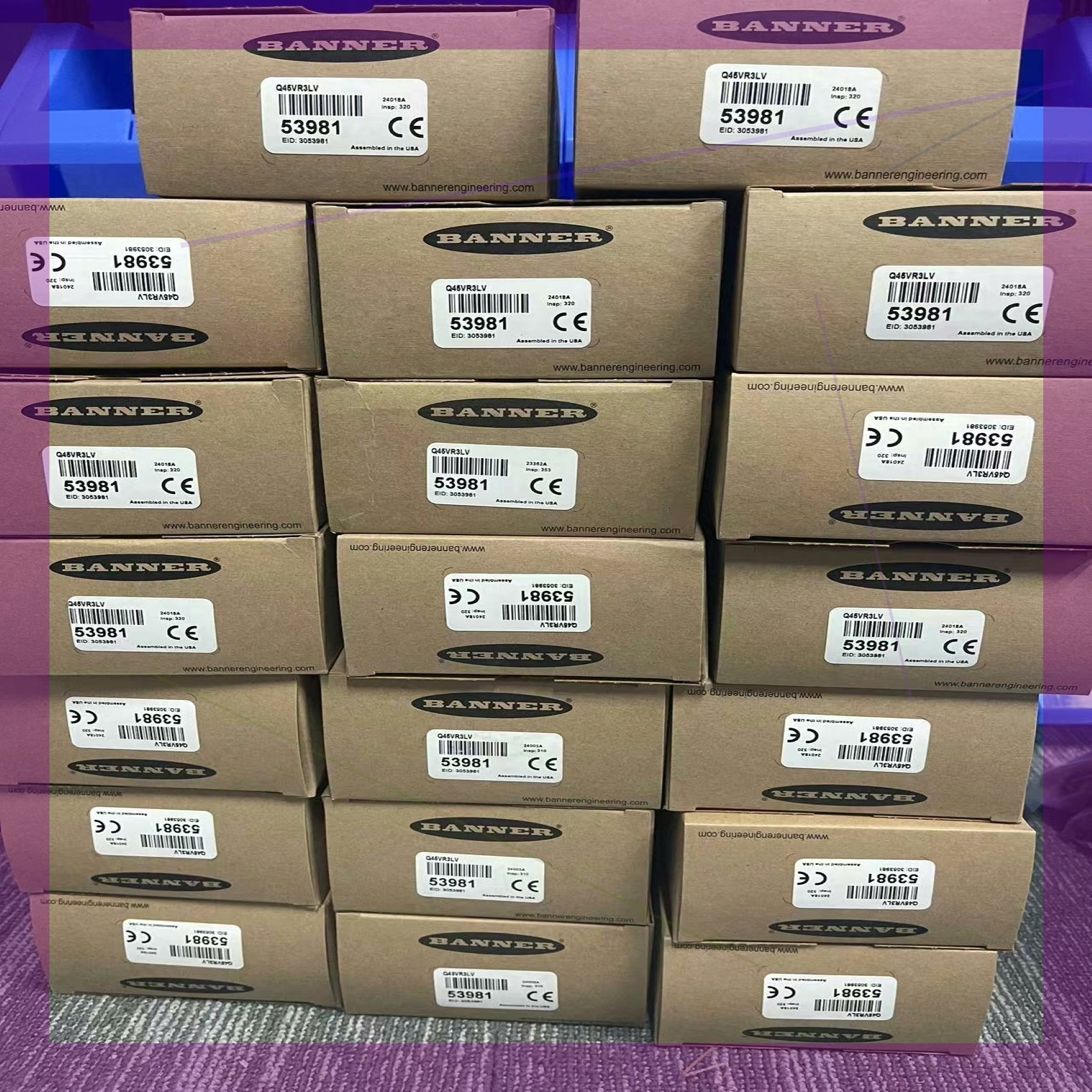 邦纳Q45VR3LV Q45VR2LV Q45VR2DX