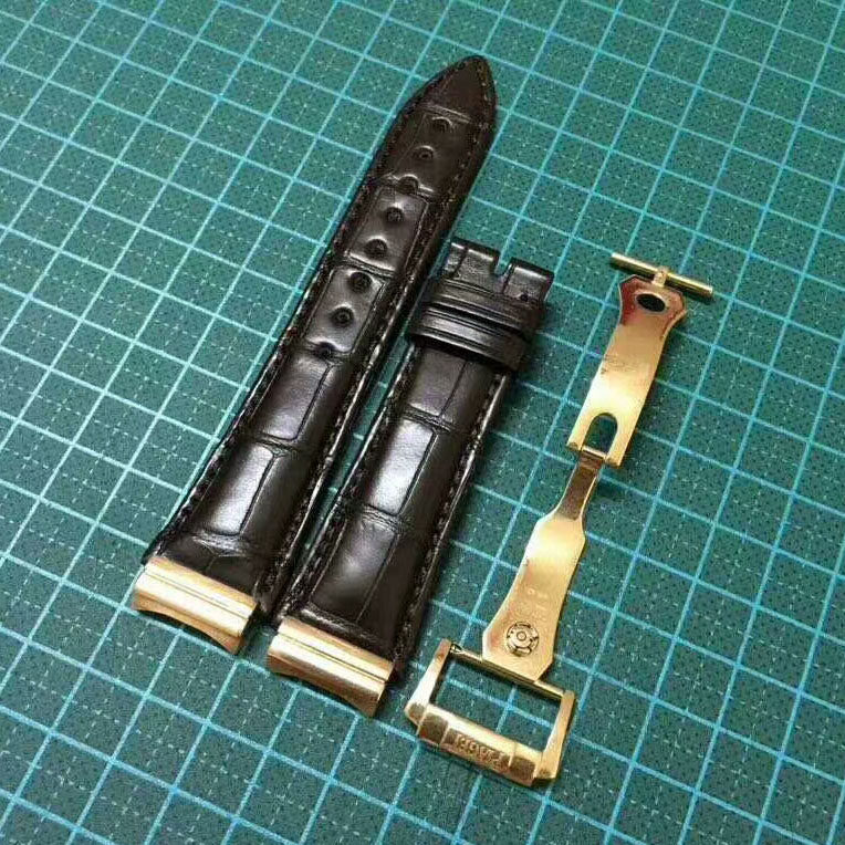 手带真皮鳄鱼皮手表表带真皮手带