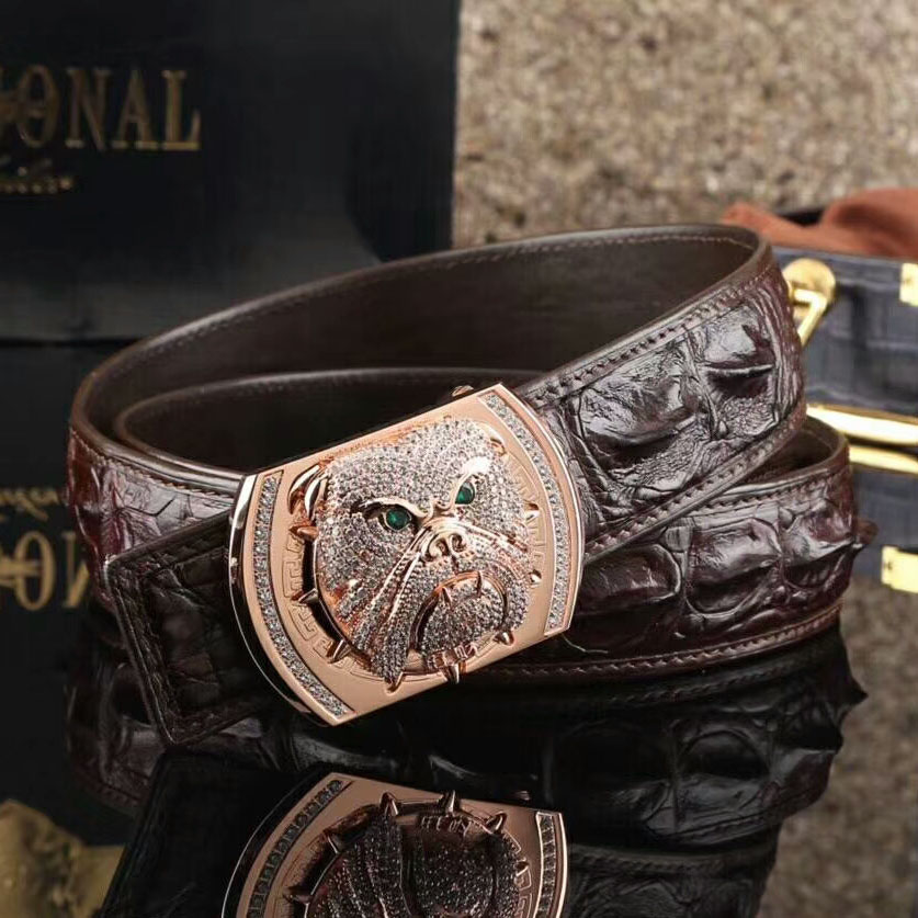 man genuine leather Belt leisure time Trend crocodile Leather Belt Kobold Rhinestone Buckle Smooth buckle business affairs Waist beltin the Accessories/Leather belt/Hat/Muffler , Belt/Leather belt/Yaolian  category - from Buy2taobao.com to provide professional Taobao agent buy service