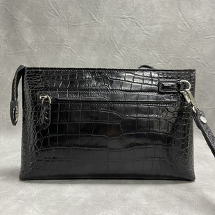 男包真皮手拿包手抓包鳄鱼皮手拎包腋下包商务信封包男款潮牌夹包