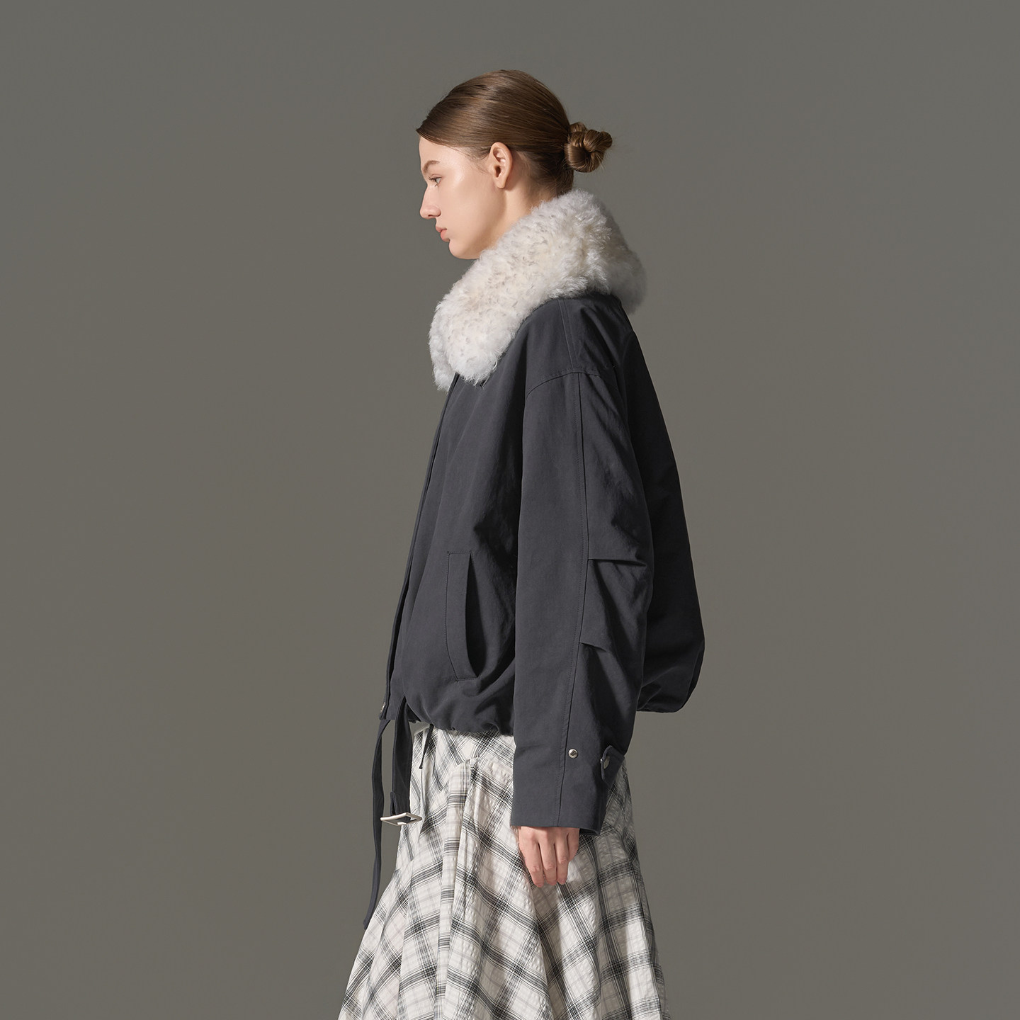 【限量特价】 云肩轻语 胎羊卷毛皮毛一体毛领90白鹅绒羽绒派克服,女装/女士精品,派克服,淘宝优惠券,粉丝福利购,淘宝优惠卷