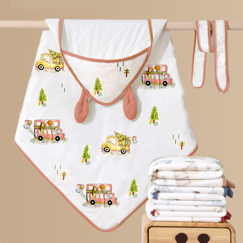 婴儿包被宝宝抱被产房襁褓