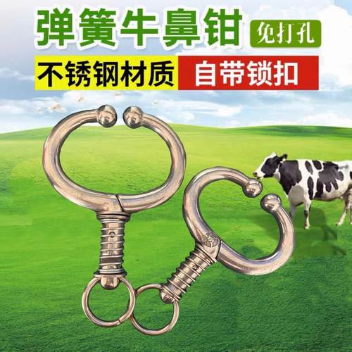 畜牧业牛牵引装置免打孔使用简单
