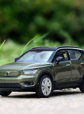 沃尔沃XC40合金汽车模仿真XC60模型XC90儿童玩具车S90黑色SUV摆件