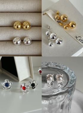 清仓 耳针合集特价 925银针耳环耳圈百搭 质感好不掉色