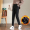 Plush black long pants are recommended for a height of 163cm or above