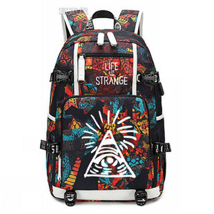 2025奇异人生 周边书包 暴风前夕 Life is Strange冒险游戏背包双