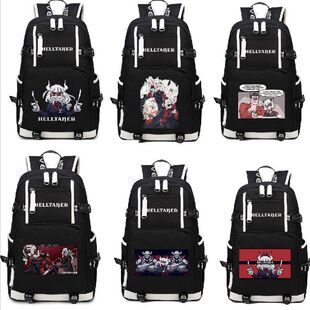 2025Helltaker地狱把妹王书包路西法别西卜游戏周边中学生男女双