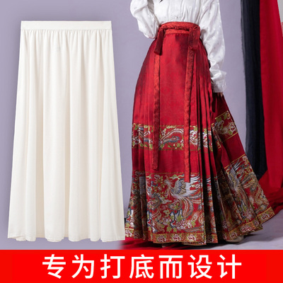 马面裙衬裙防走光汉服内衬旗袍