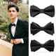 纯色领结婚礼男新郎结婚黑色高端伴郎兄弟团西装 蝴蝶结配饰礼盒装