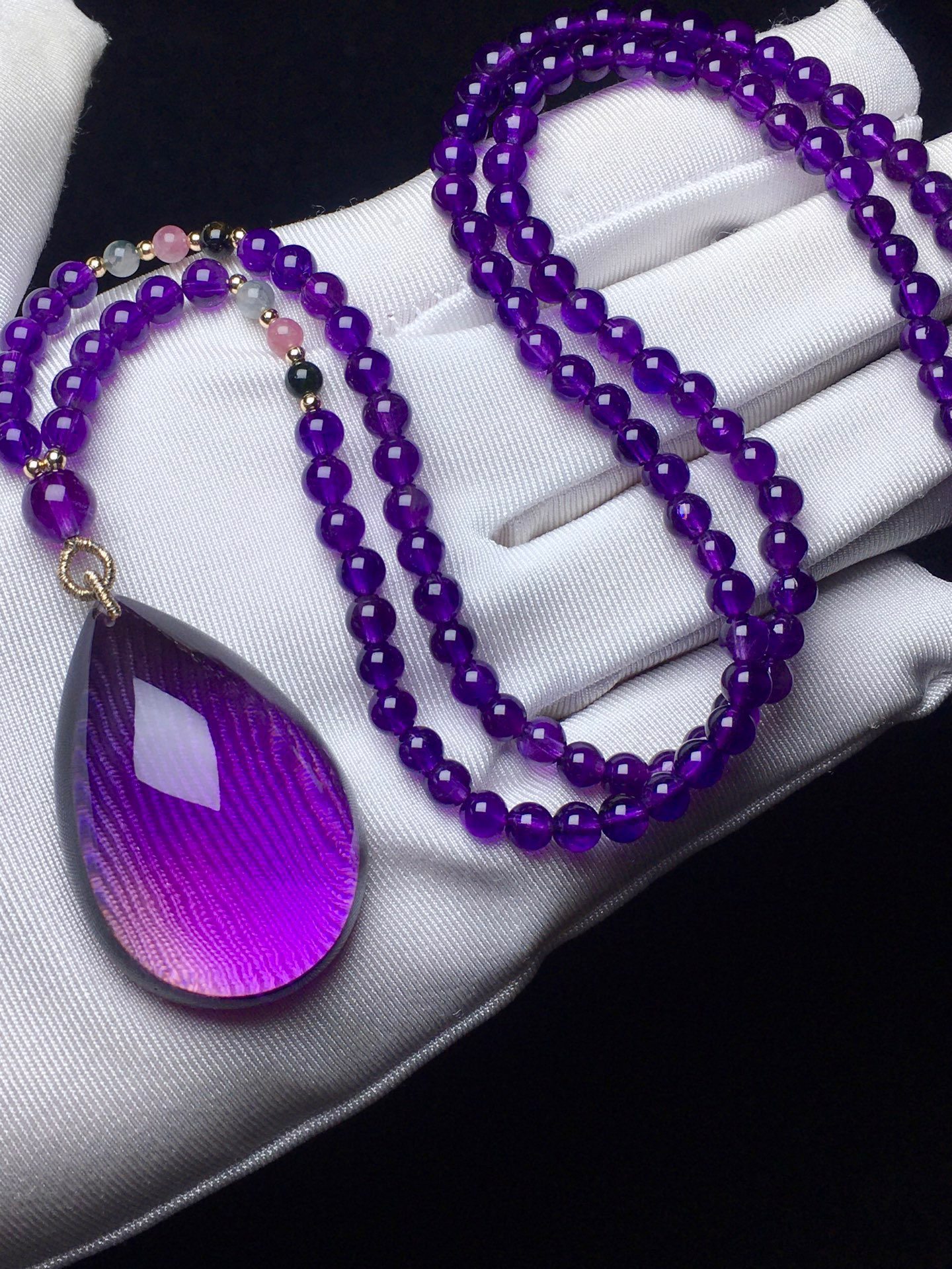 正品天然紫水晶水滴吊坠项链男女款毛衣链挂件饰品礼物送礼饰品,饰品/流行首饰/时尚饰品新,颈饰,淘宝优惠券,粉丝福利购,淘宝优惠卷