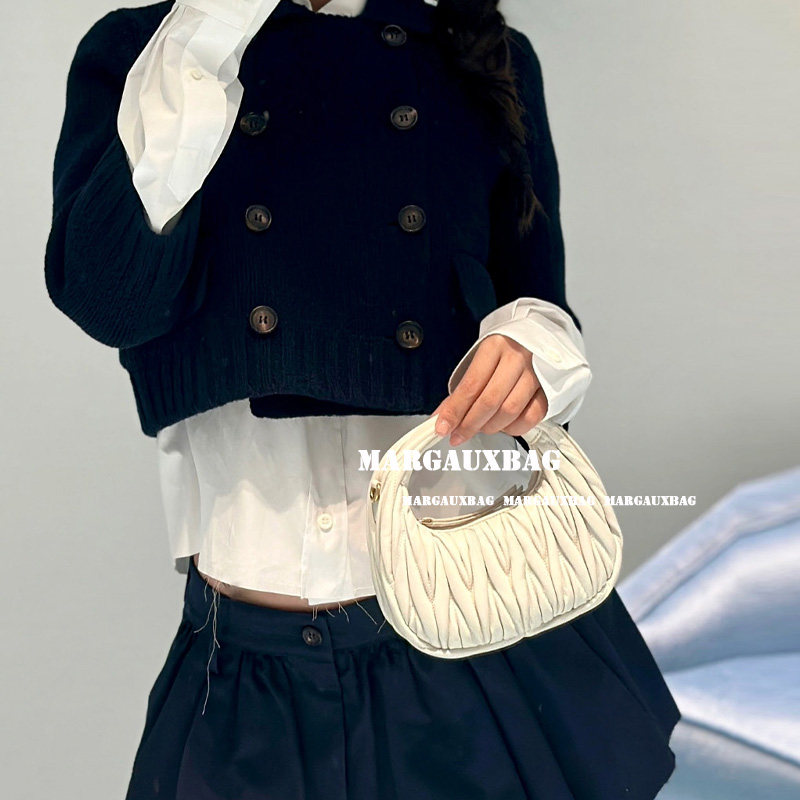 缪家小羊皮褶皱hobo手提包MIU手拎包斜挎包女士包包小号wander,箱包皮具/热销女包/男包,手拿包,淘宝优惠券,粉丝福利购,淘宝优惠卷