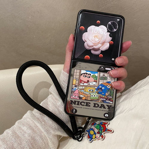 荣耀MagicVFlip镜面卡通蜡笔小新